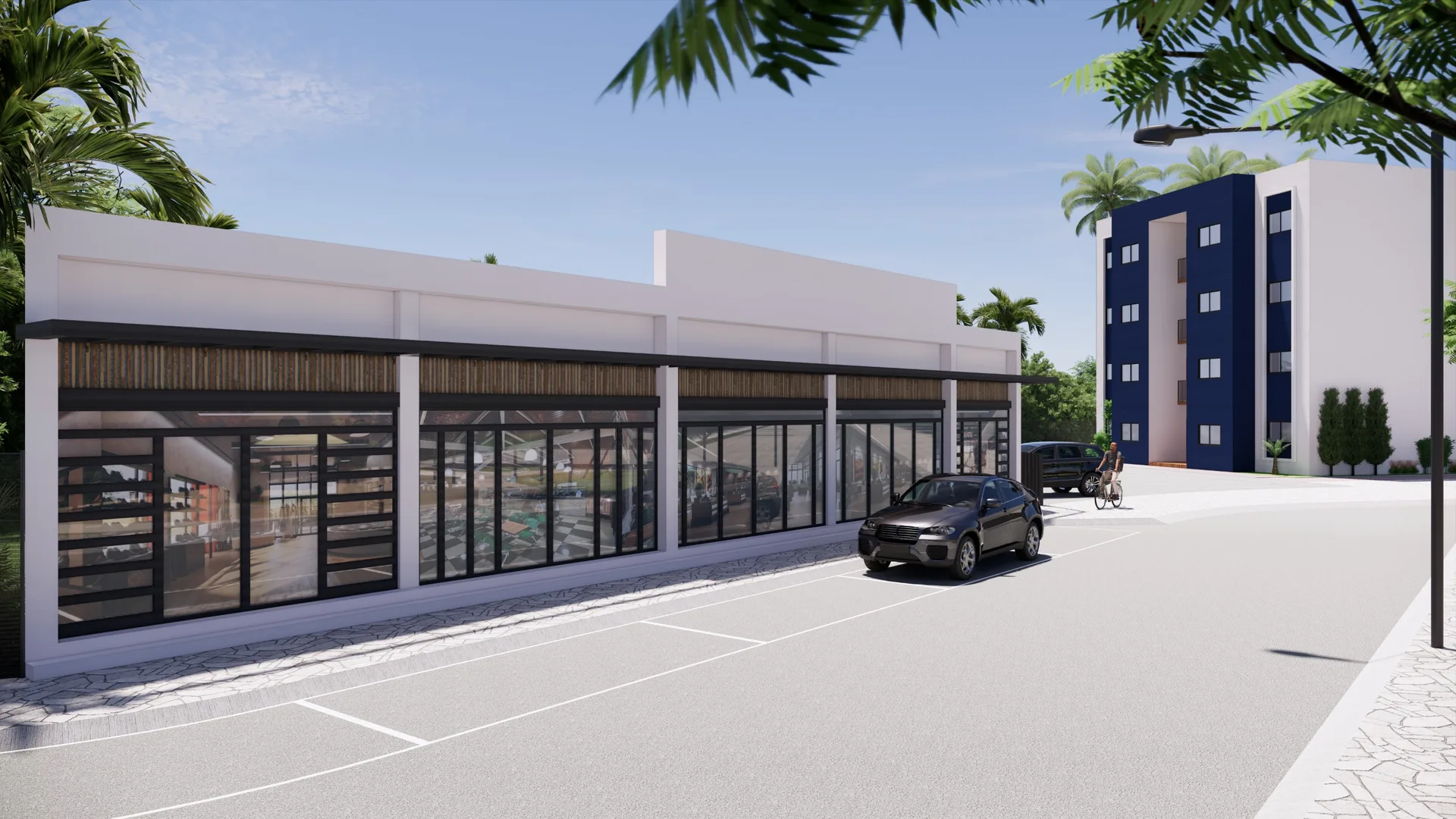 Sendas – área comercial